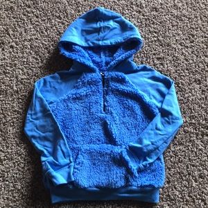 Toddler 3/4 zip up hoodie